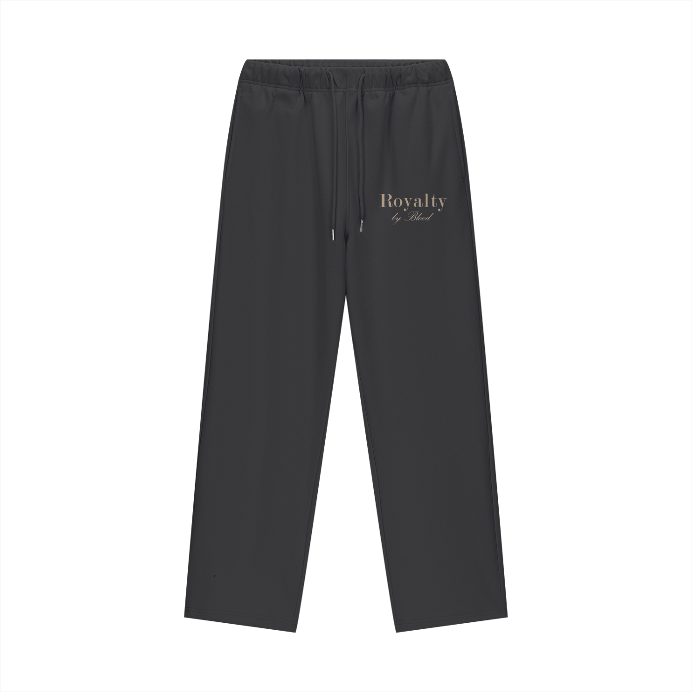 Heavyweight 460 GSM black fleece pants, premium Christian streetwear trousers designed for comfort and durability, high-quality Christian apparel for men and women.