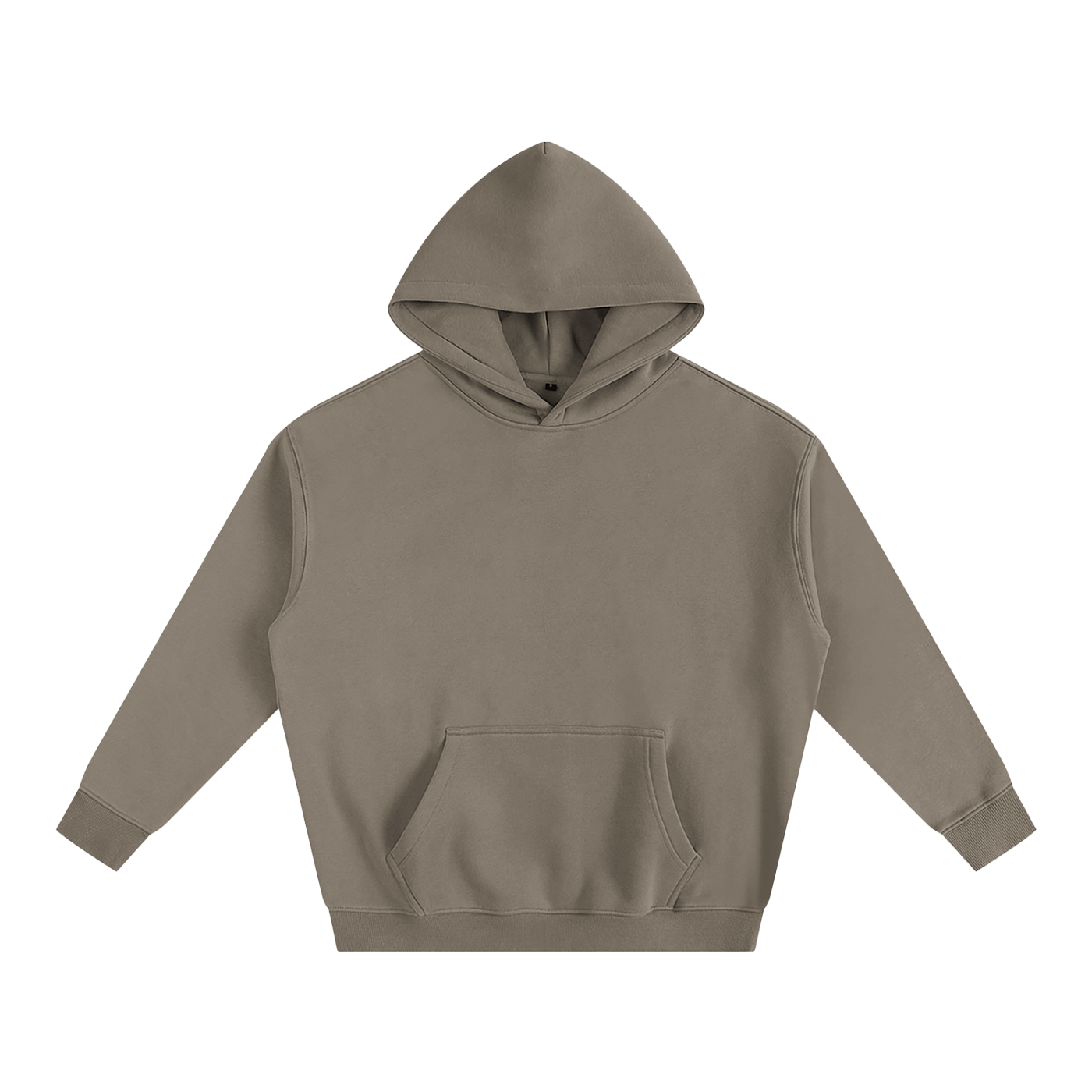 Gray coffee Christian hoodie with “GOD WORK” bold text design, luxury faith-based streetwear apparel, high-quality Christian hoodie for everyday wear.