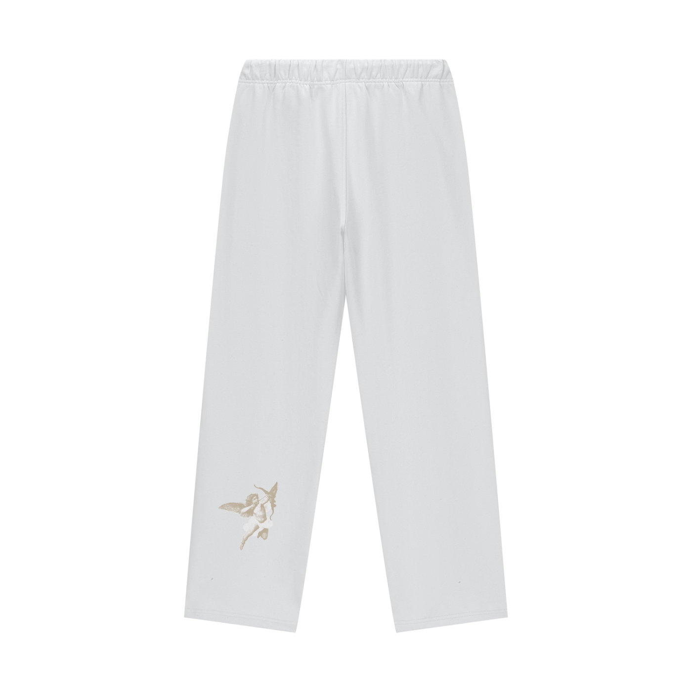 Heavyweight 460 GSM black fleece pants, premium Christian streetwear trousers designed for comfort and durability, high-quality Christian apparel for men and women.