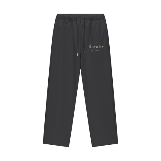 Heavyweight 460 GSM black fleece pants, premium Christian streetwear trousers designed for comfort and durability, high-quality Christian apparel for men and women.